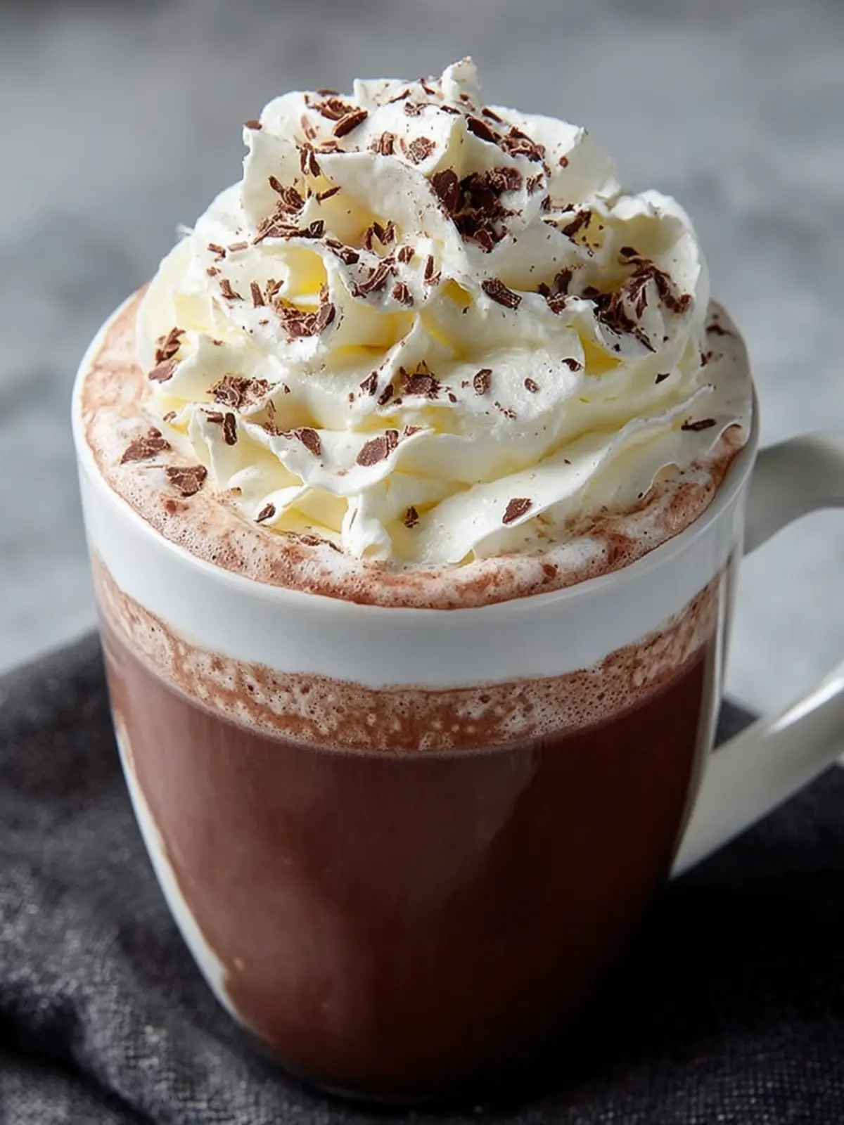 Easy Creamy Christmas Hot Chocolate (The Ultimate Cozy Holiday Drink) First Image