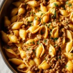 One-Pot Creamy Beef and Shells First Image