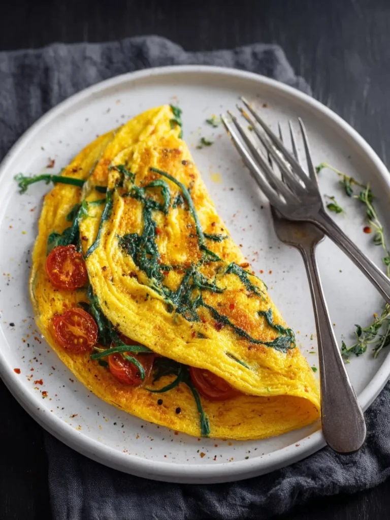 Vegan Omelette That Doesn’t Stick (High-Protein) First Image