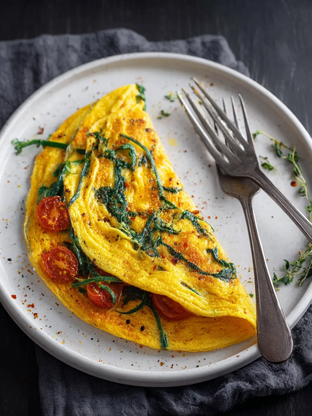 Vegan Omelette That Doesn’t Stick (High-Protein) First Image