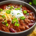Slow Cooker Chili Recipe First Image