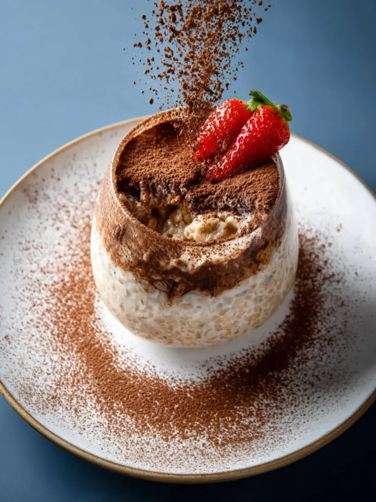 Tiramisu Oats (Overnight Oats or Stovetop) First Image