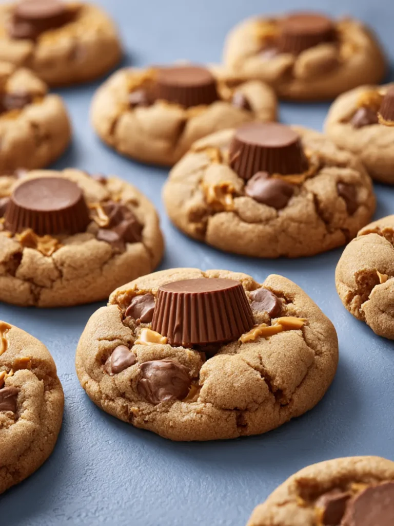 Peanut Butter Cup Cookies First Image