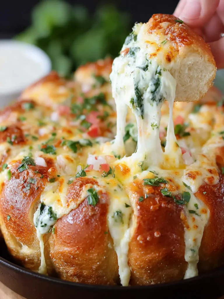 Spinach Dip Bread Ring First Image