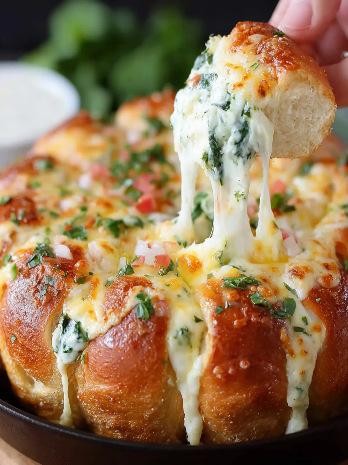 Spinach Dip Bread Ring First Image