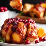 Cranberry Orange Monkey Bread First Image