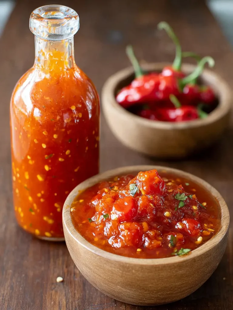 How To Make Homemade Ghost Pepper Hot Sauce First Image