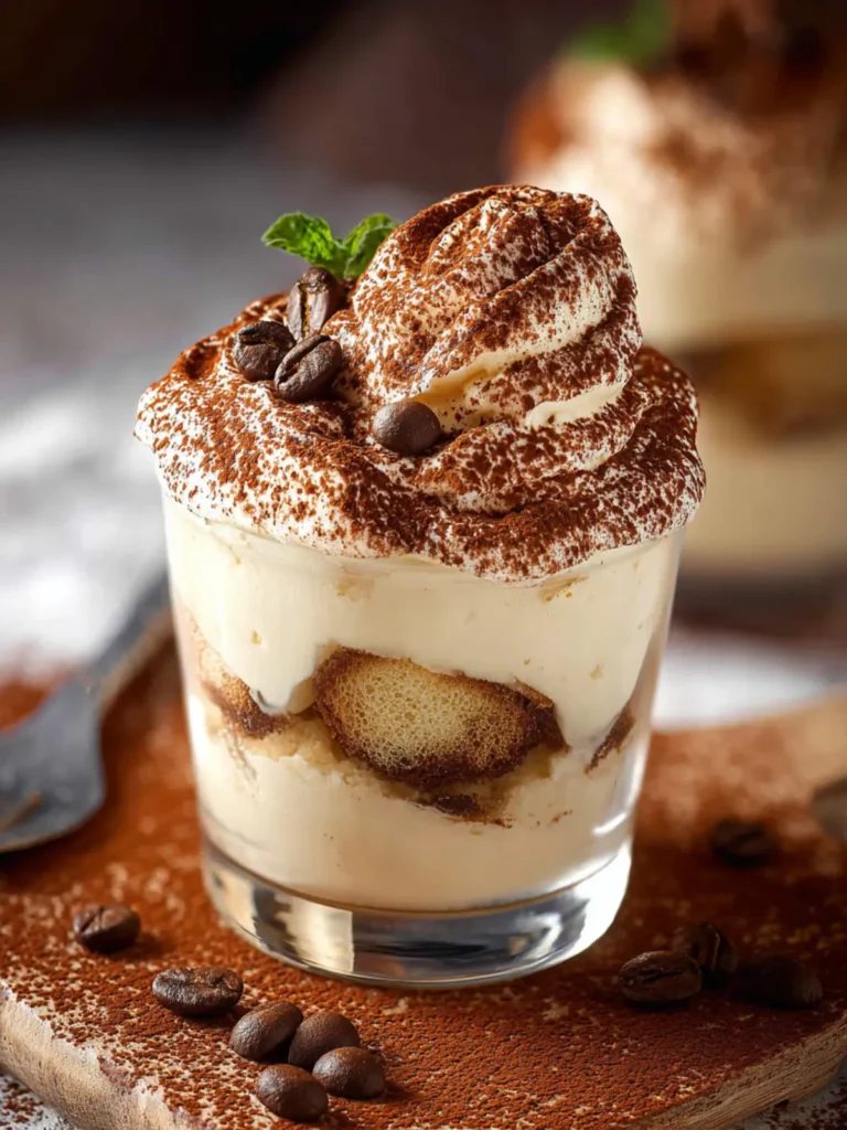 Individual Tiramisu Cups (classic recipe) First Image