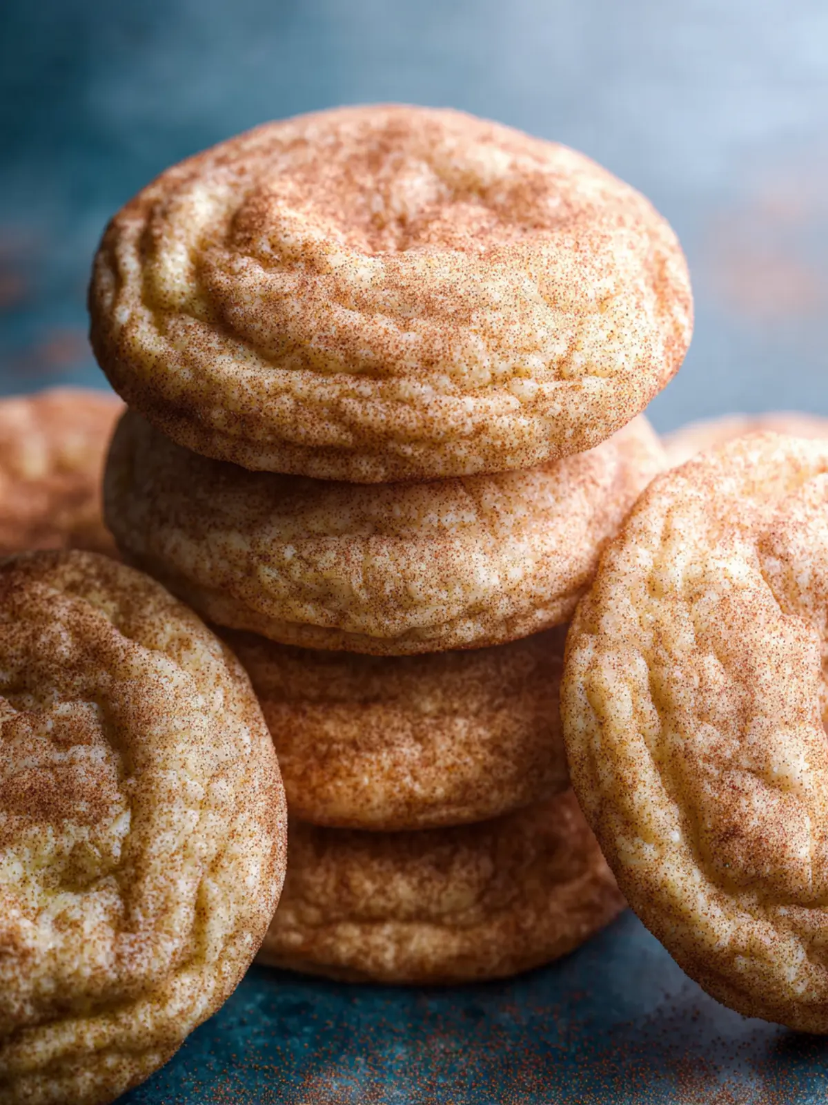 Soft Snickerdoodle Cookies First Image