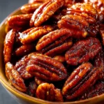 Easy Maple Candied Pecans First Image