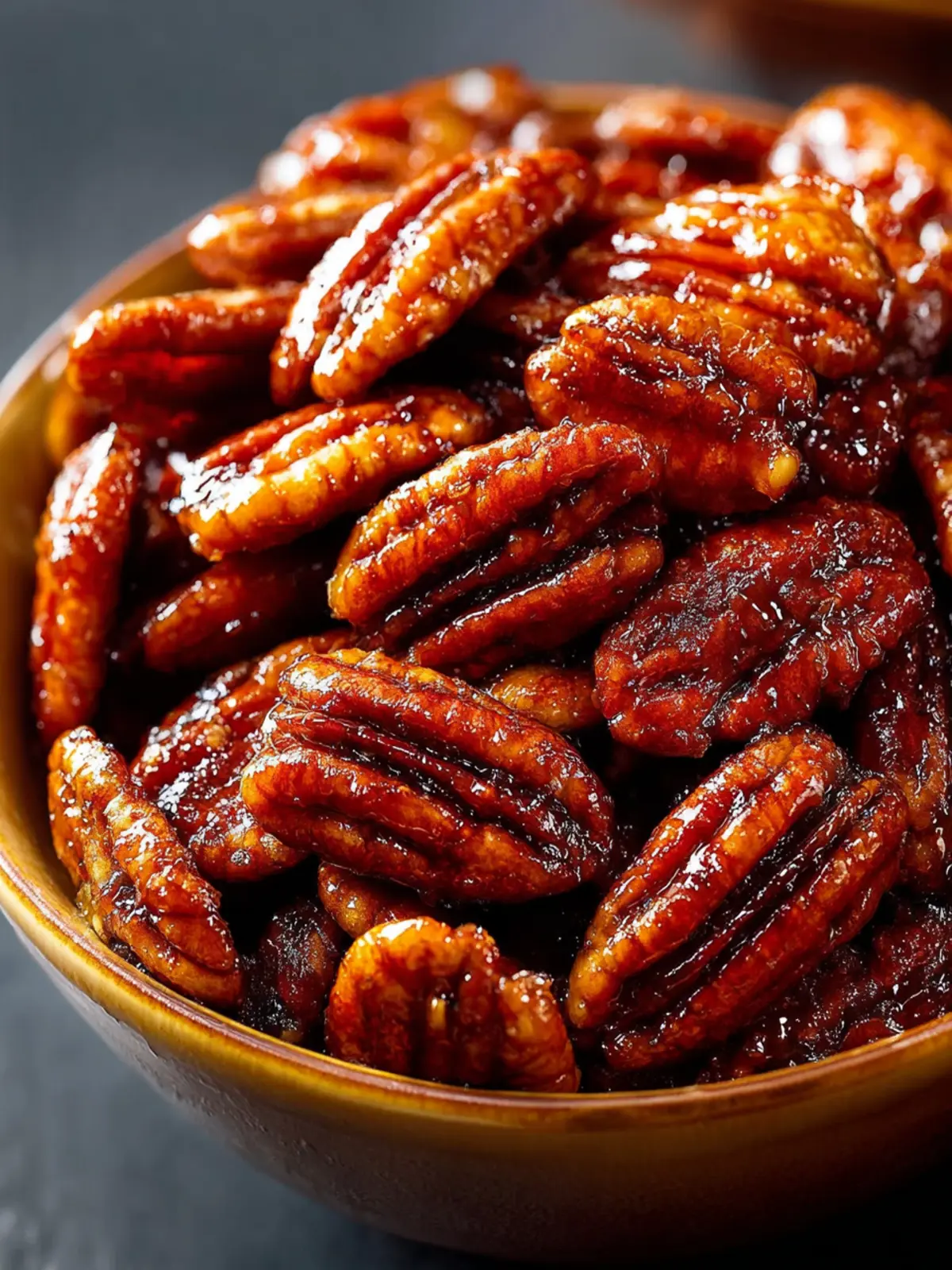 Easy Maple Candied Pecans First Image