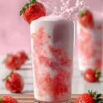Korean Strawberry Milk Recipe First Image