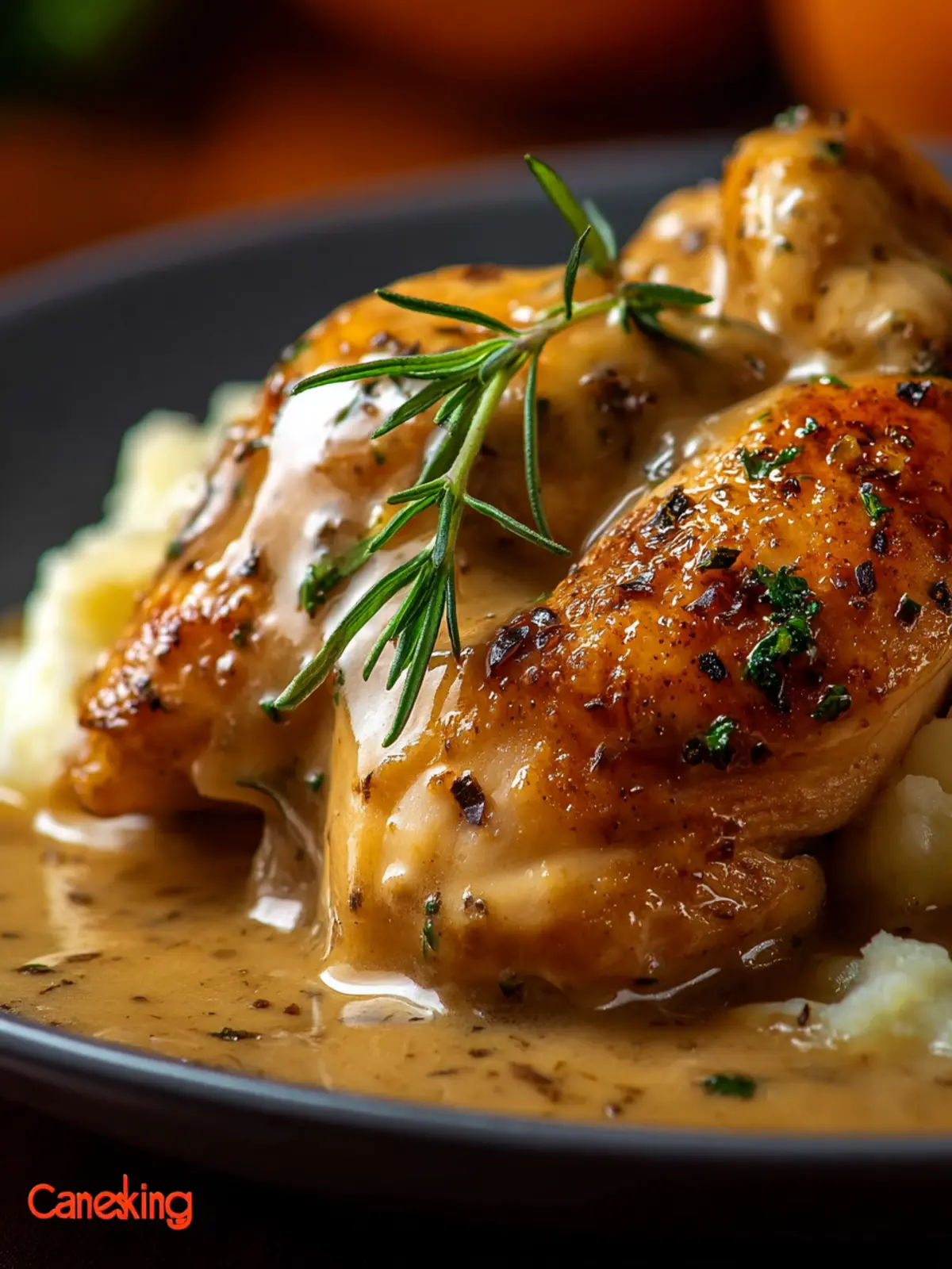 Slow Cooker Creamy Chicken & Gravy First Image