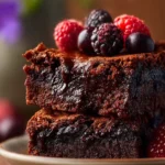 Flourless Greek Yogurt Brownies First Image