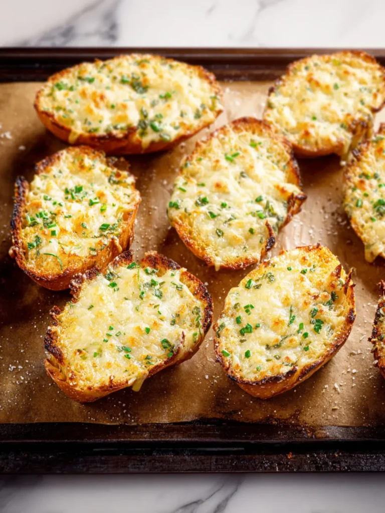 Garlic Cheese Bread Recipe First Image