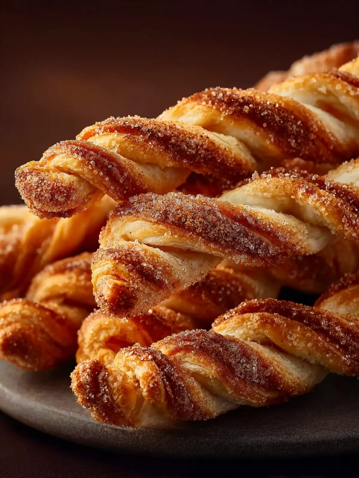 Air Fryer Cinnamon Twists First Image