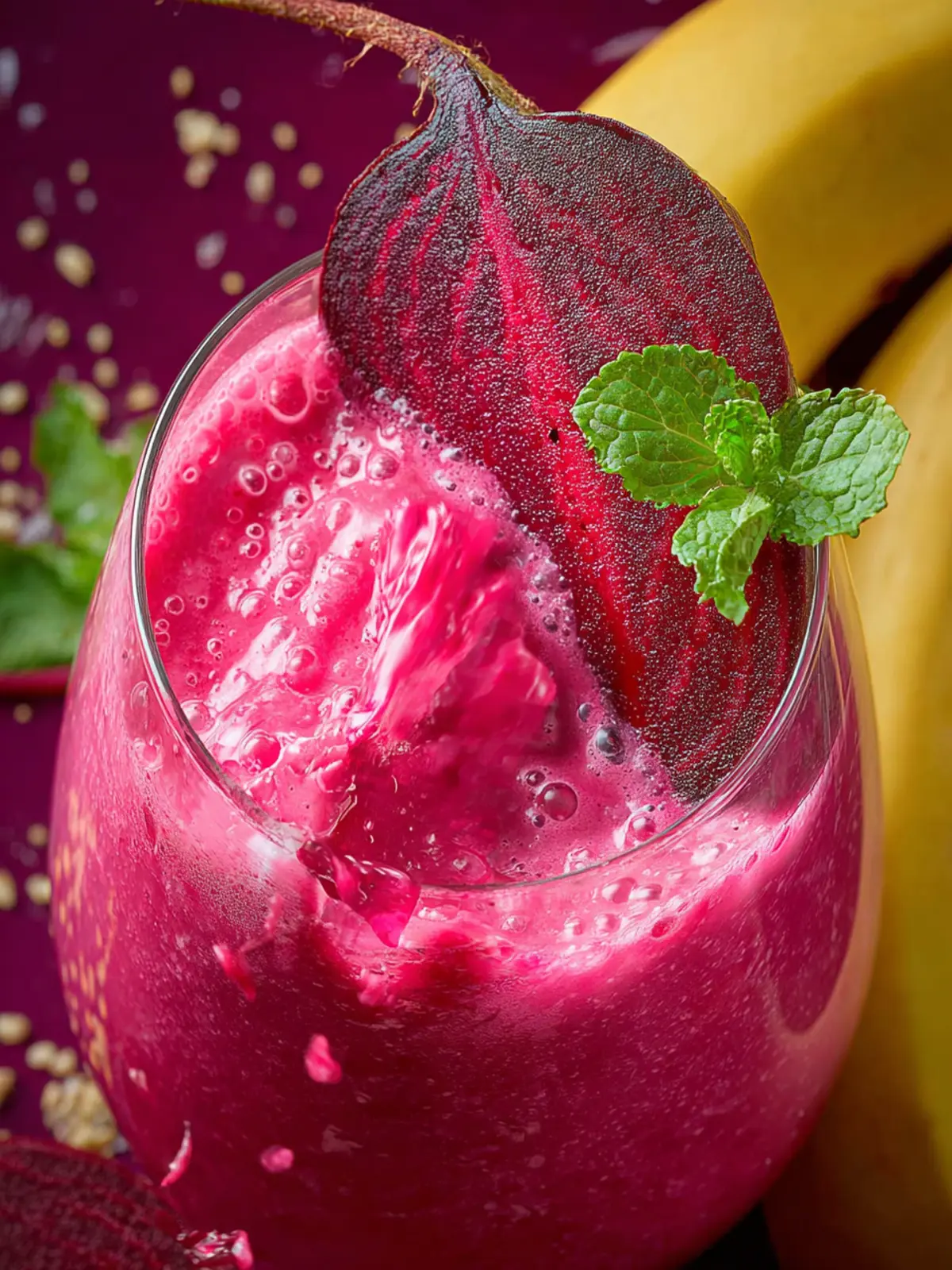Banana Beet Smoothie Recipe First Image