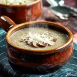 Cauliflower Mushroom Soup First Image