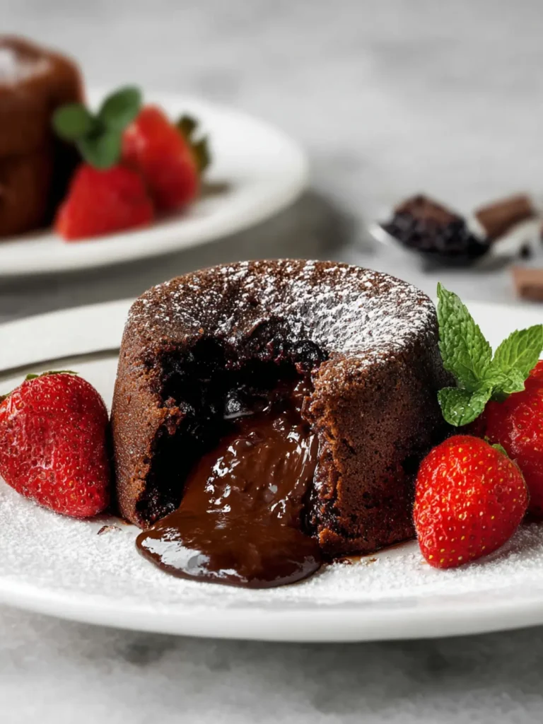 Chocolate Molten Lava Cakes First Image