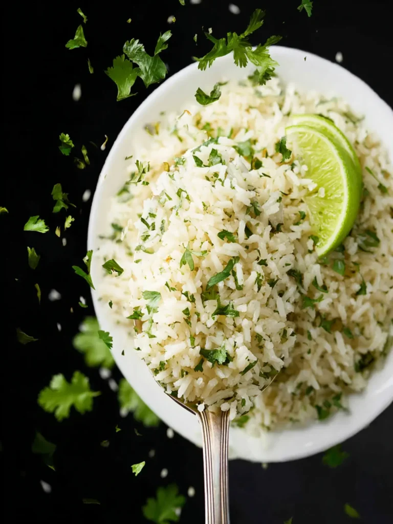 Cilantro Lime Rice Recipe First Image