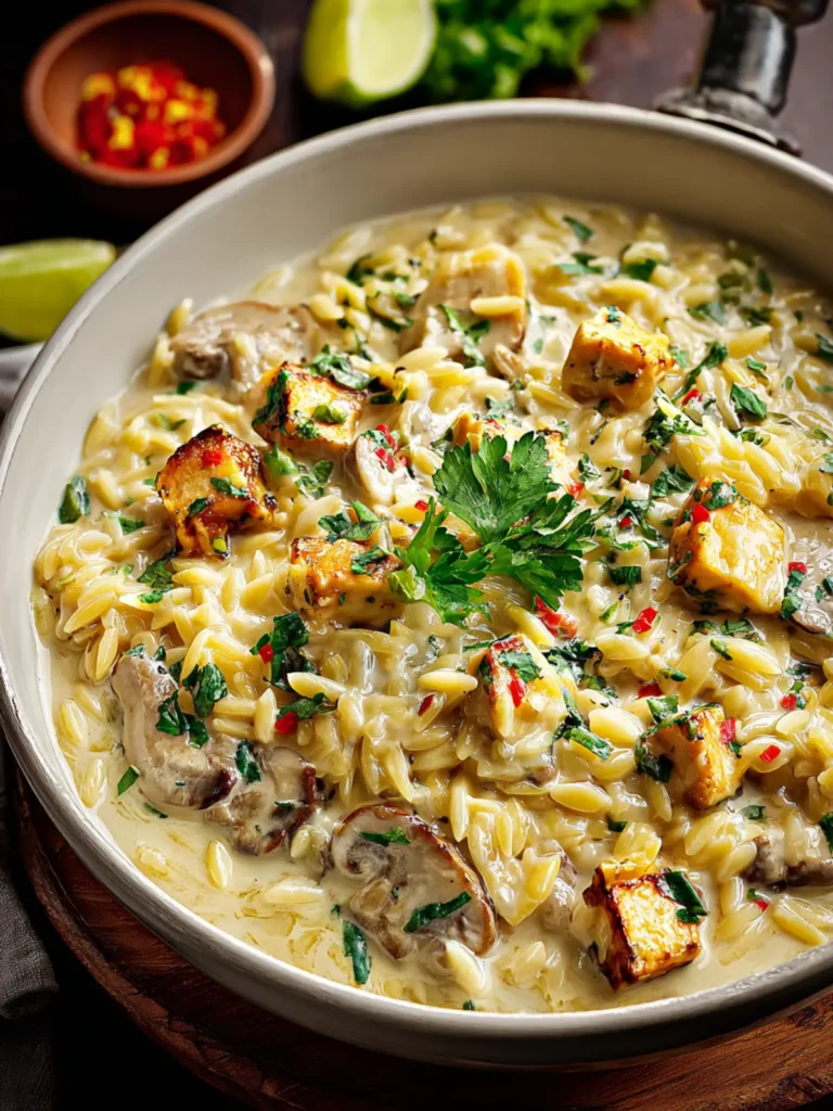 Creamy Orzo: Comforting Pasta Delight First Image