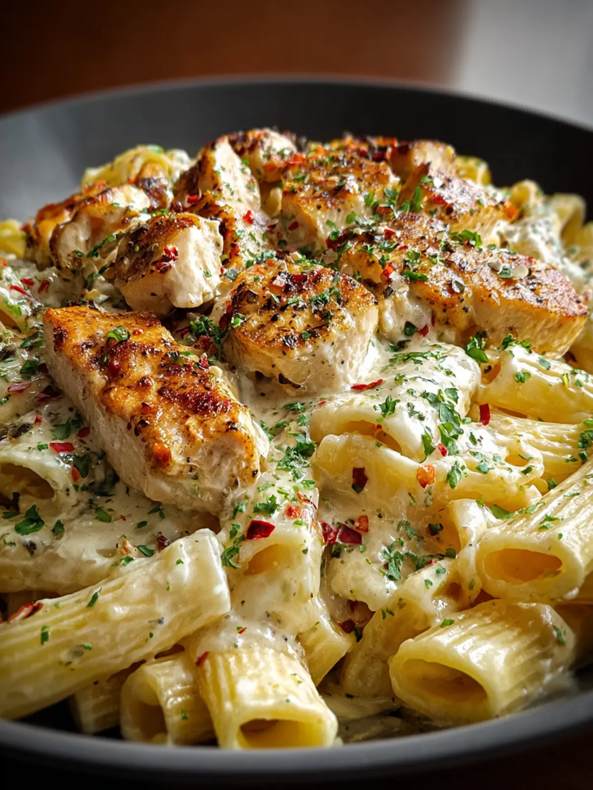 Creamy Ricotta Chicken Pasta First Image