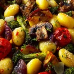 Crispy Roasted Vegetables With Gnocchi First Image