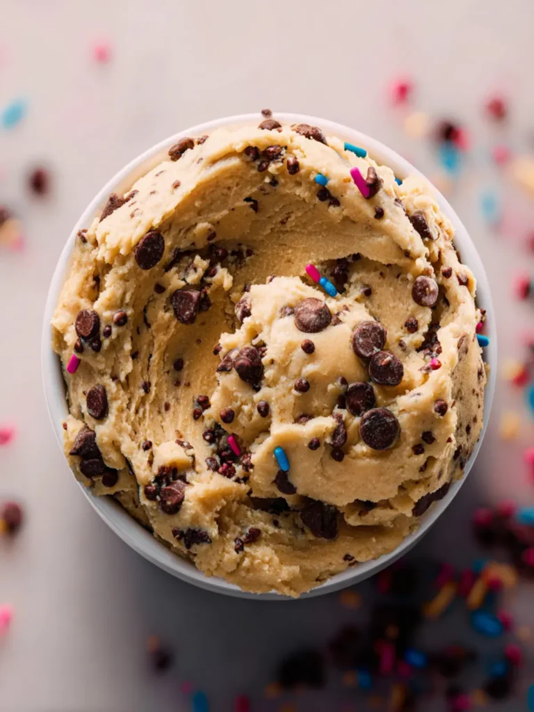 Edible Cookie Dough Recipe First Image