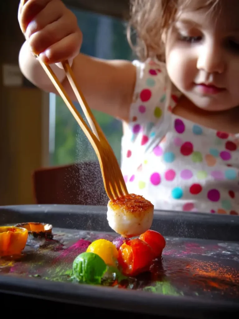 Fine Motor Skills Activity with Tongs First Image