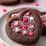 Irresistible Valentine Chocolate Candy Cookies Recipe First Image