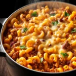 One Pot Chili Mac and Cheese First Image