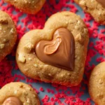Peanut Butter Heart Cookies First Image