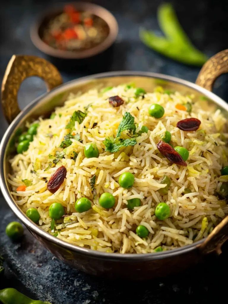 Peas Pulao (Matar Pulao) First Image