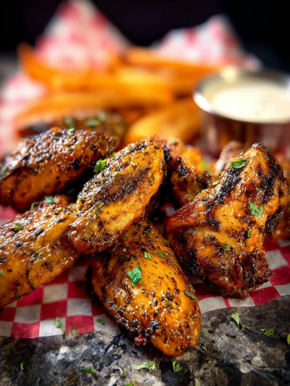 Ranch Chicken Wings First Image