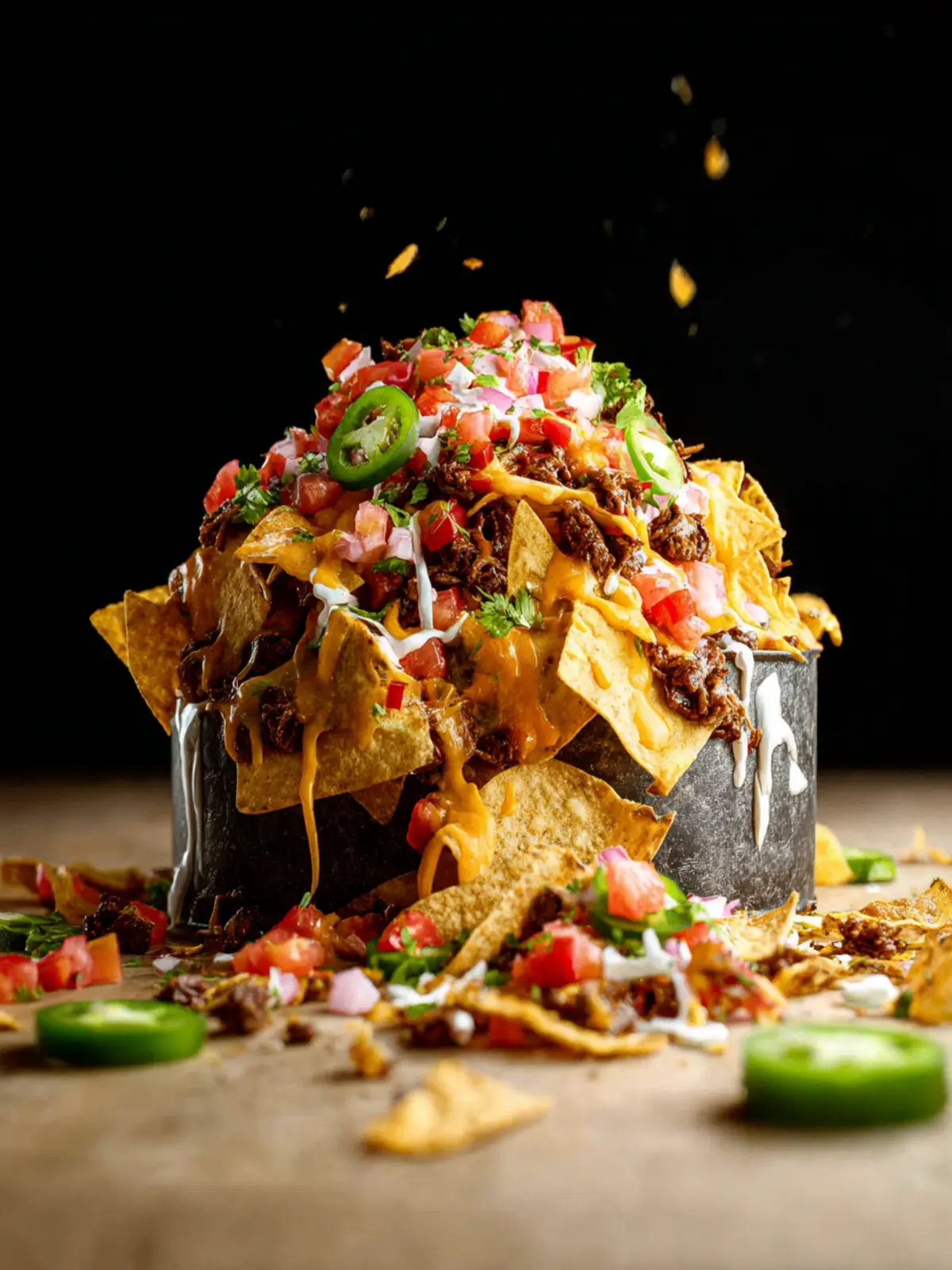 Trash Can Nachos First Image