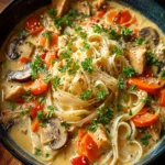 CREAMY NUTTY NOODLE SOUP First Image