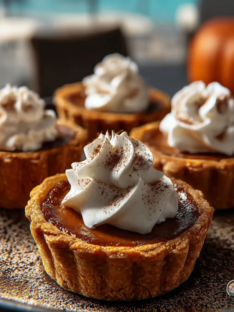 The Best Mini Pumpkin Pies First Image