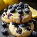 Lemon Blueberry Cheesecake Cookies First Image