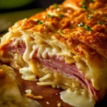 Delicious Reuben Crescent Bake First Image