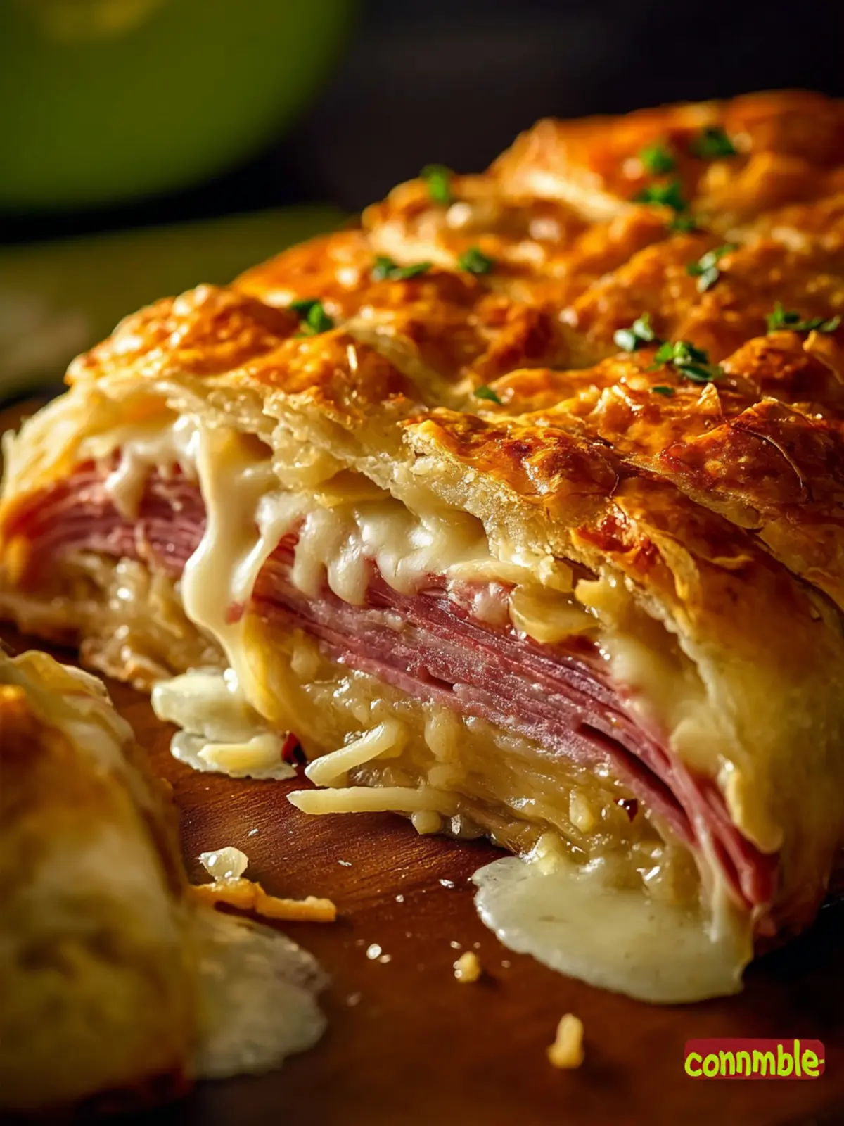 Delicious Reuben Crescent Bake First Image