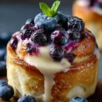 Blueberry Cheesecake Rolls Recipe First Image