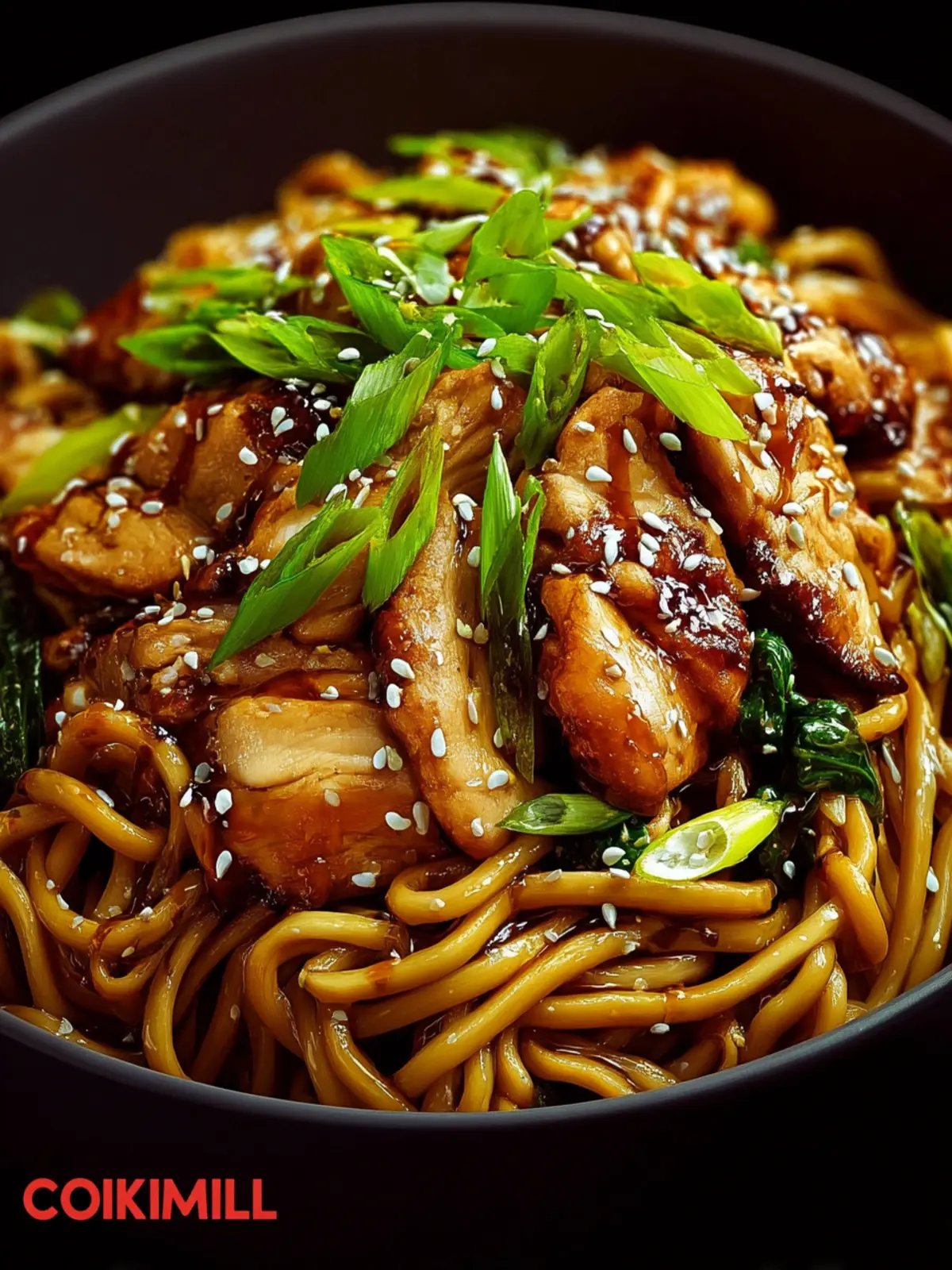 Delicious Chicken Teriyaki Noodles First Image