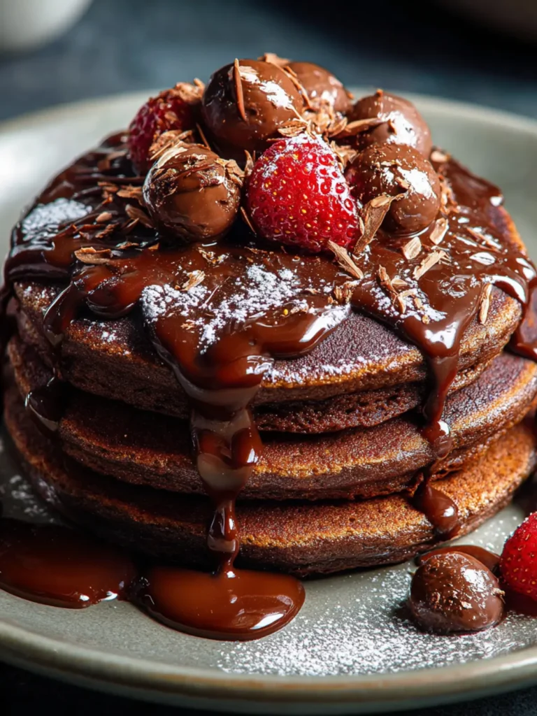 Irresistible Chocolate Pancakes Recipe for a Perfect Morning First Image