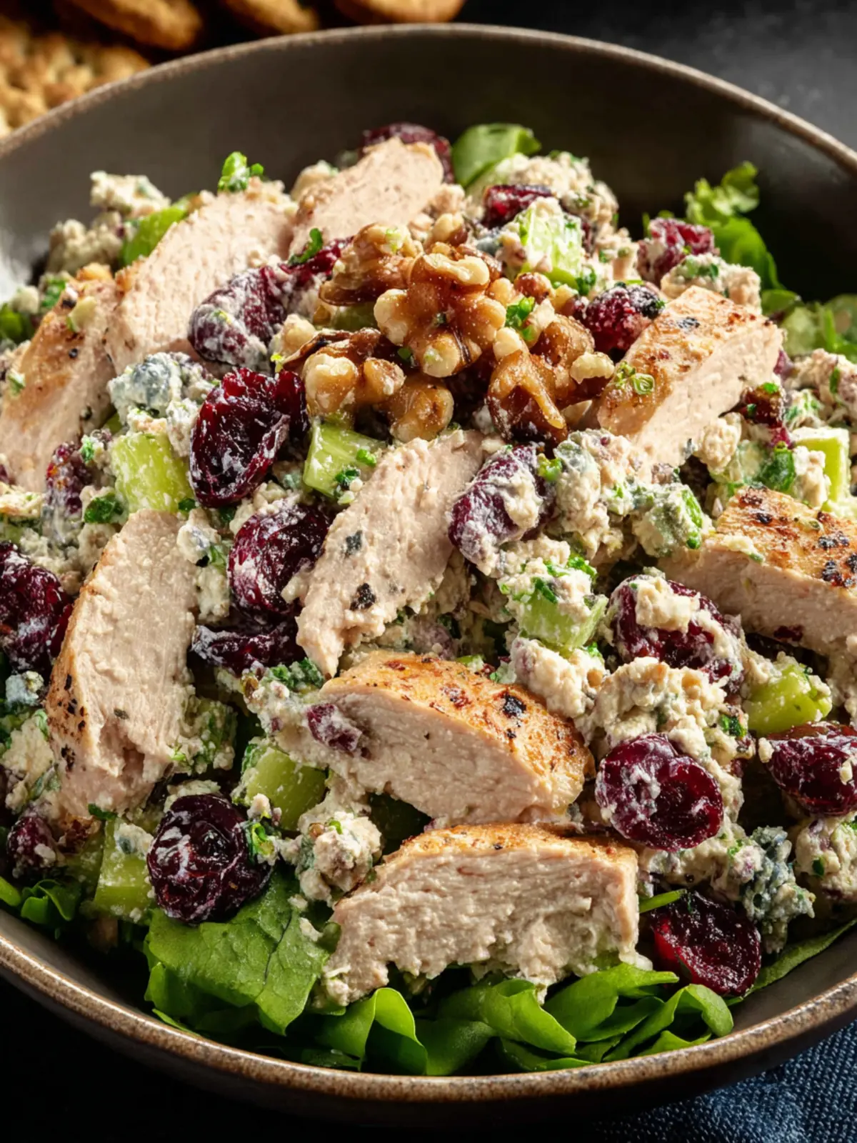 Cranberry Walnut Chicken Salad First Image