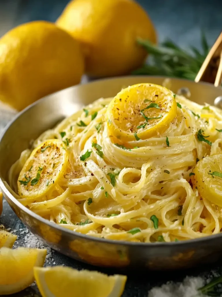 Creamy Lemon Pasta First Image