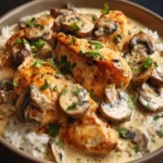 Creamy Mushroom Chicken First Image