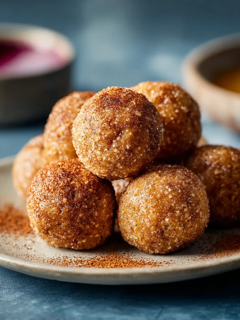 No-Bake Snickerdoodle Energy Bites First Image