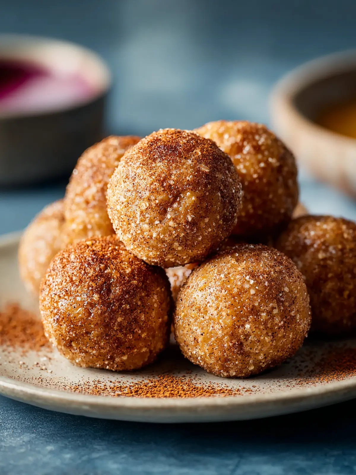 No-Bake Snickerdoodle Energy Bites First Image