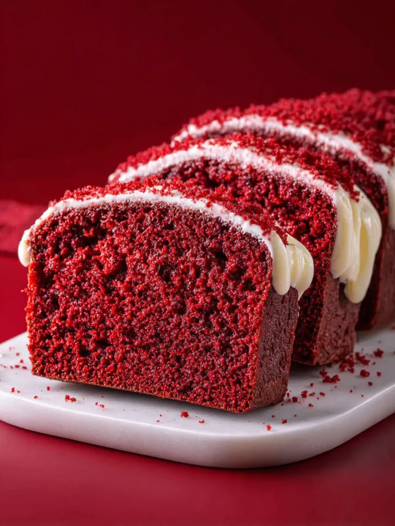 Red Velvet Loaf First Image