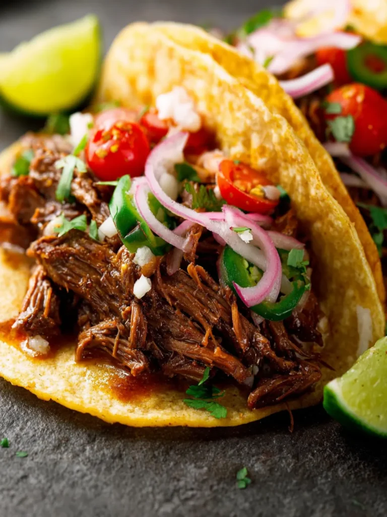 Slow Cooker Barbacoa Beef First Image
